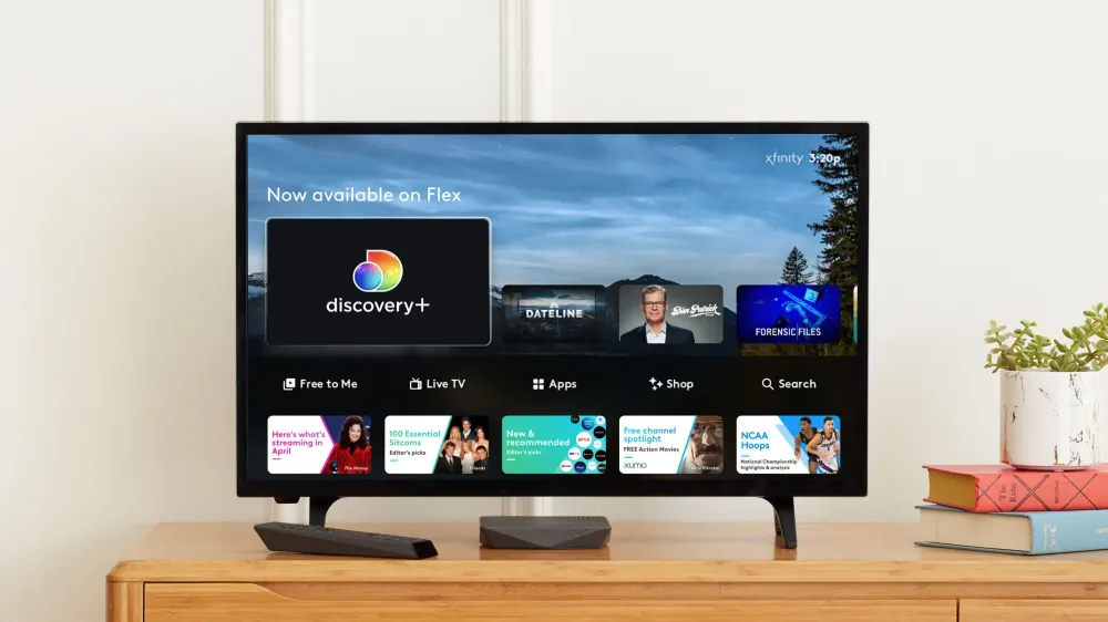Discovery plus på en samsung TV