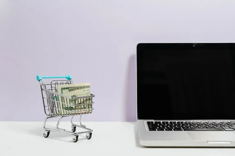 Kundvagn med elektronik