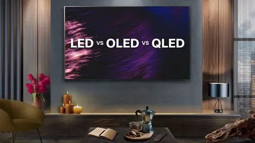 https://admin.dealon.seBild på TV med texten LED-vs-OLED-vs-QLED