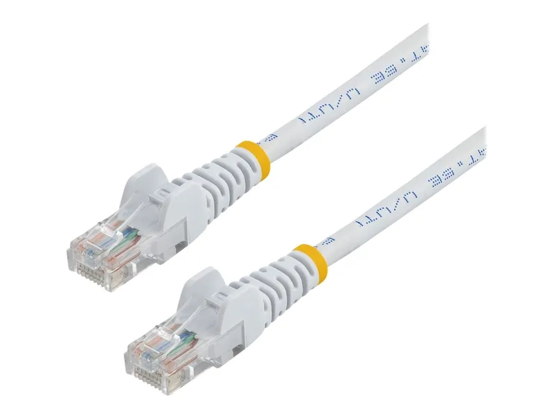 Alternativ bild 0 för 0.5m White Cat5e / Cat 5 Snagless Ethernet Patch Cable 0.5 m - patch cable - 50 cm - white