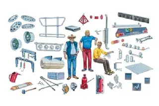 Produktfoto för 1:24 TRUCK ACCESSORIES