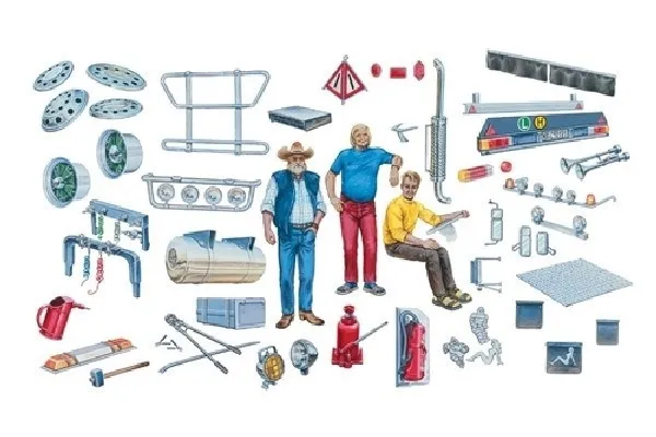 Alternativ bild 0 för 1:24 TRUCK ACCESSORIES