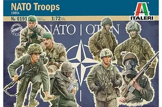 Produktfoto för 1:72 NATO Troops - contains 48 figures