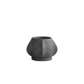 Produktfoto för 101 Copenhagen - Arket Plant Pot Petit Dark Grey 101 Copenhagen