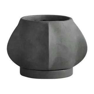 Produktfoto för 101 Copenhagen - Arket Plant Pot Petit Dark Grey 101 Copenhagen