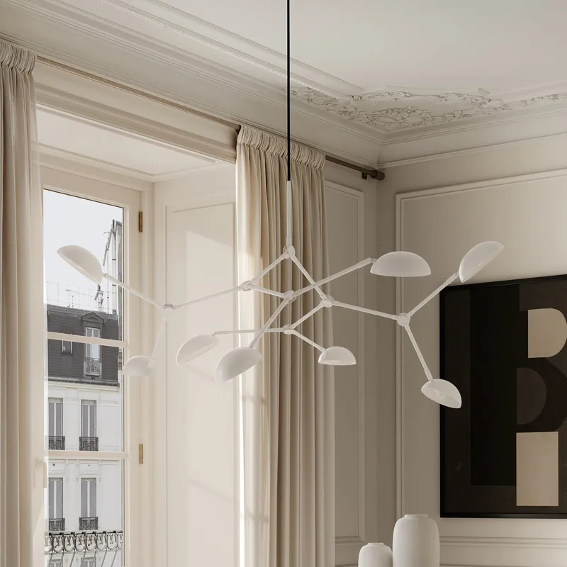 Bild 1 för 101 Copenhagen Drop Chandelier takkrona Vit