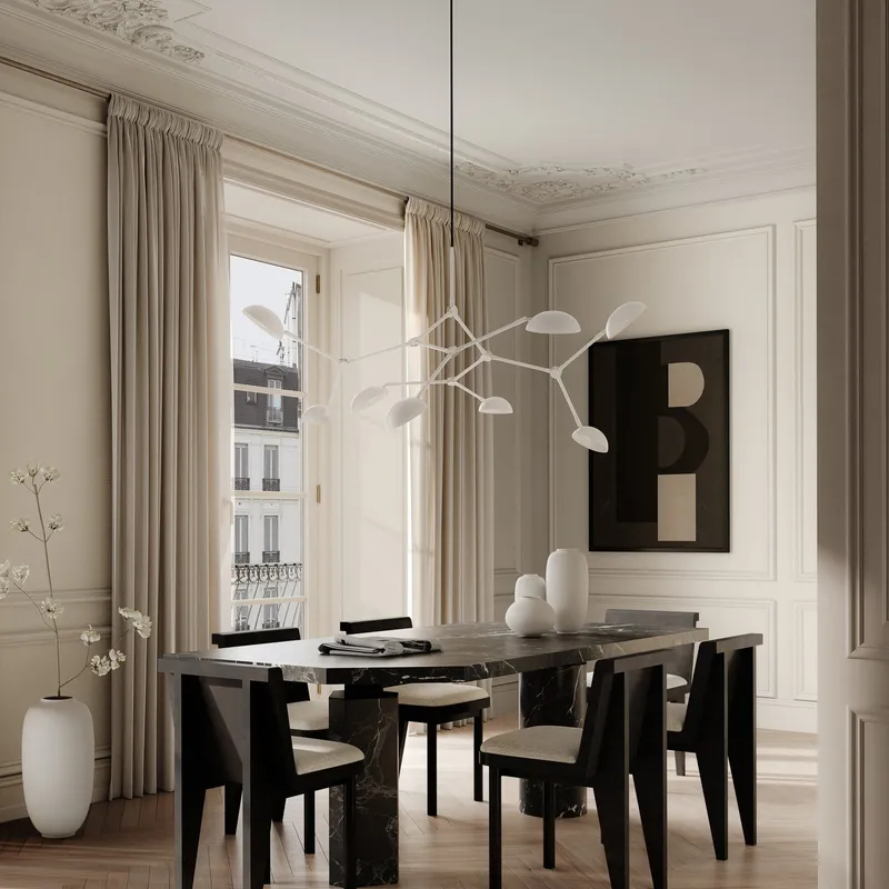Bild 3 för 101 Copenhagen Drop Chandelier takkrona Vit