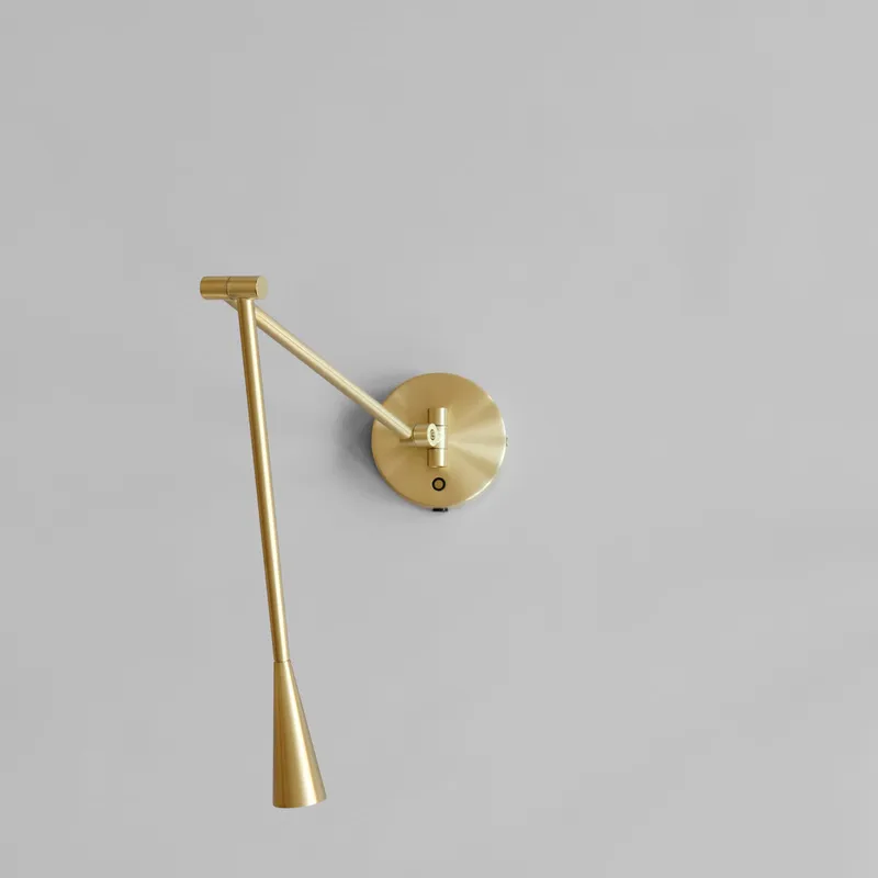 Bild 3 för 101 Copenhagen Snake vägglampa Brass
