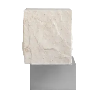 Produktfoto för 101 Copenhagen - Temple Bord Tall Chrome/Limestone