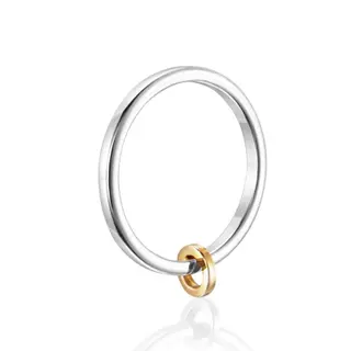 Produktfoto för 101 Days - Two Ring Silver 15.00 mm