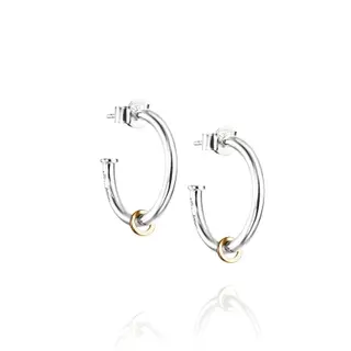 Produktfoto för 101 Hoops Örhänge Silver