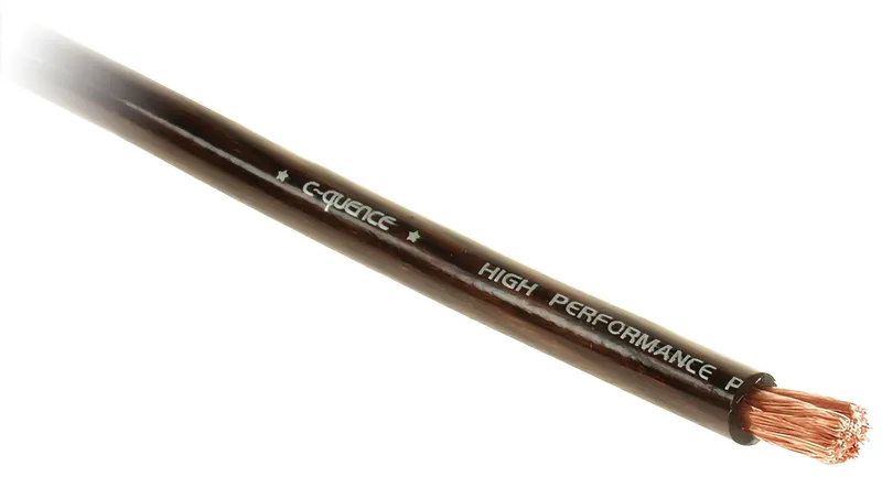 Alternativ bild 0 för 10mm² (8AWG) Strömkabel Svart - ACV