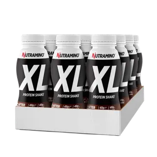 Produktfoto för 12 x Nutramino Protein XL Shake, 475 ml - Choklad