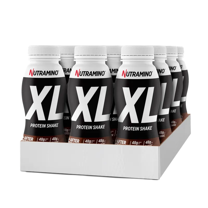 Alternativ bild 0 för 12 x Nutramino Protein XL Shake, 475 ml - Choklad