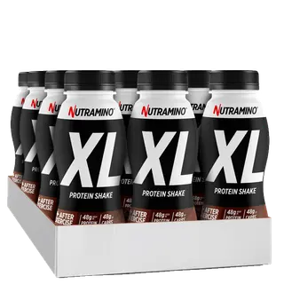 Produktfoto för 12 x Nutramino Protein XL Shake, 475 ml - Choklad
