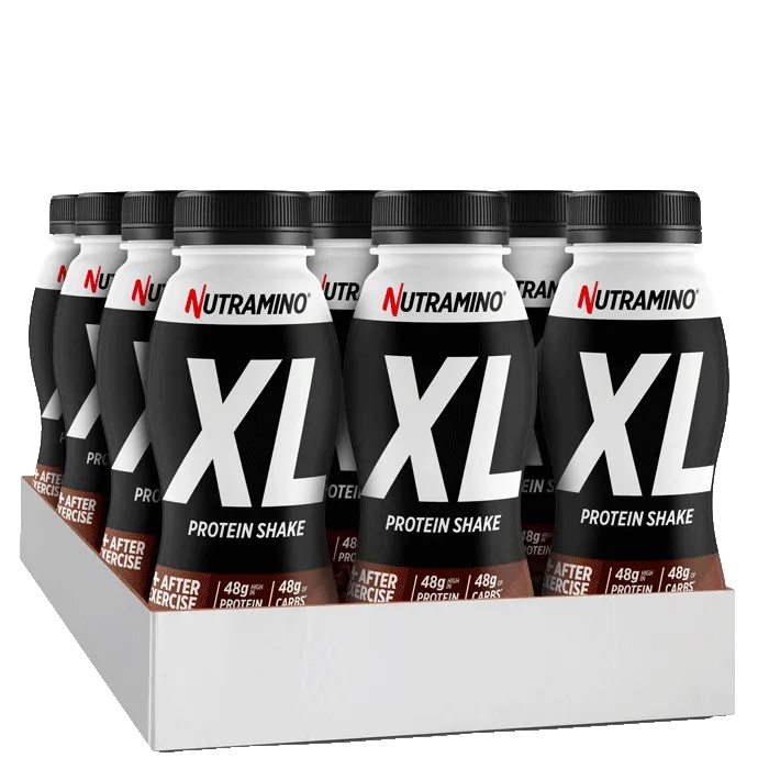 Alternativ bild 0 för 12 x Nutramino Protein XL Shake, 475 ml - Choklad