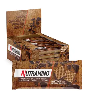 Produktfoto för 12 x Protein Wafer 39 g - Chocolate