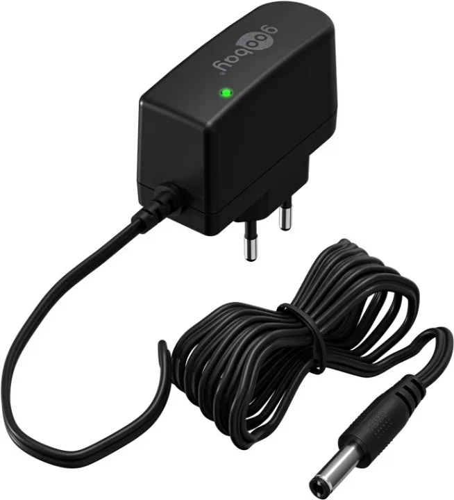 Alternativ bild 0 för 12V Strömförsörjningsenhet med 5.5mm x 2.5mm DC-kontakt, 7.2W, 0.6A