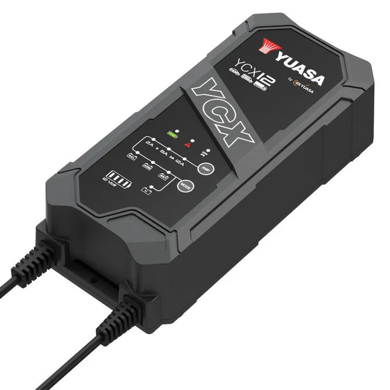 Alternativ bild 0 för 12V Yuasa YCX Smart 2A-12A laddare 2-240ah
