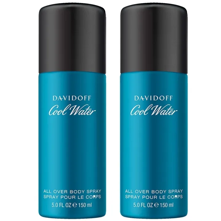 Alternativ bild 0 för 2-pack Davidoff Cool Water Body Spray 150ml