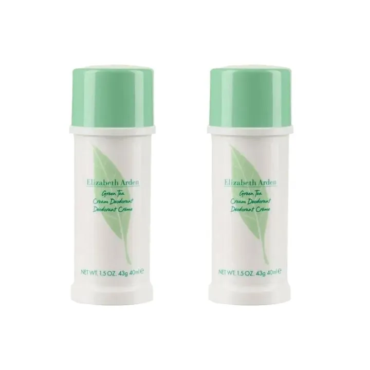 Alternativ bild 0 för 2-pack Elizabeth Arden Green Tea Cream Deodorant 40ml