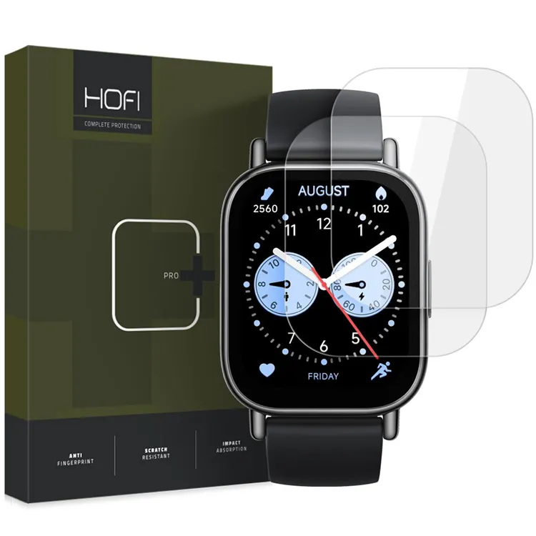 Alternativ bild 0 för [2-Pack] Hofi Redmi Watch 5 Lite Härdat glas Skärmskydd Pro Plus - Clear