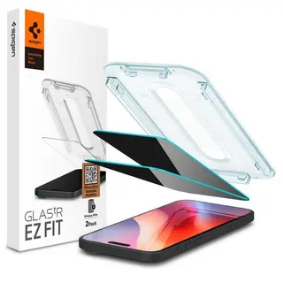 Produktfoto för [2-Pack] Spigen iPhone Air Härdat Glas Skärmskydd Privacy