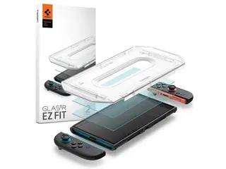 Produktfoto för [2-Pack] Spigen Nintendo Switch 2 Härdat Glas Skärmskydd EZ Fit