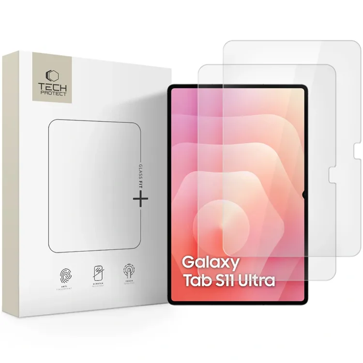 Alternativ bild 0 för [2-Pack] Tech-Protect Galaxy Tab S11 Ultra Härdat Glas Skärmskydd