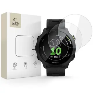 Produktfoto för [2-Pack] Tech Protect Garmin Forerunner 55 Härdat glas Skärmskydd