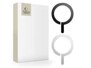 Produktfoto för [2-Pack] Tech-Protect Magsafe Ring Magnetisk Universell - Svart/Silver