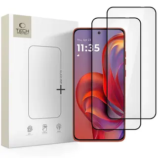 Produktfoto för [2-Pack] Tech-Protect Motorola Edge 50 Neo Härdat Glas Skärmskydd Fit Plus