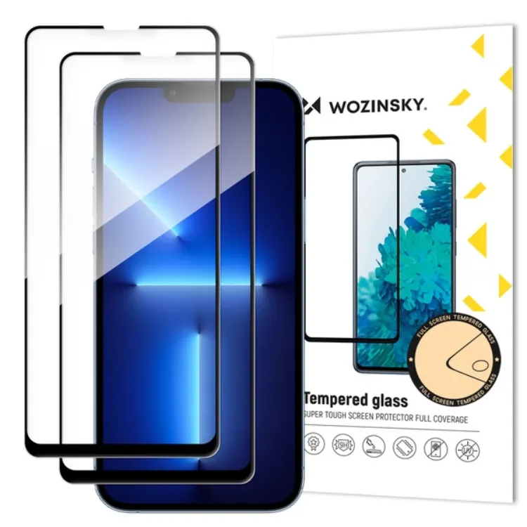 Alternativ bild 0 för [2-Pack] Wozinsky Galaxy A06 5G/A05 Härdat Glas Skärmskydd Full Glue