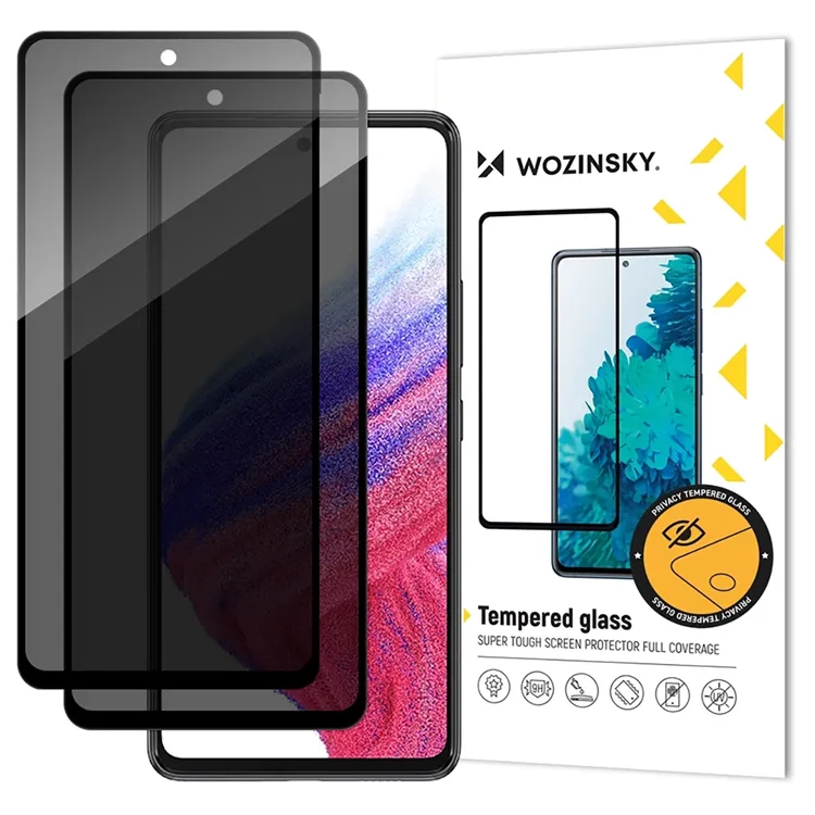 Alternativ bild 0 för [2-pack] Wozinsky Xiaomi Redmi Note 14S Härdat Glas Skärmskydd