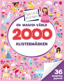 Produktfoto för 2000 klistermärken En magisk värld