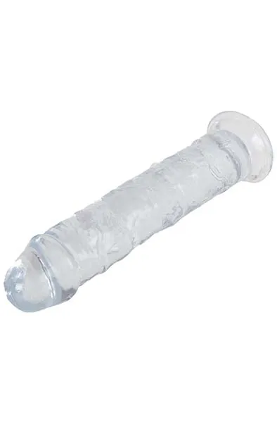 Bild 2 för 22cm Realistic Dildo - Clear