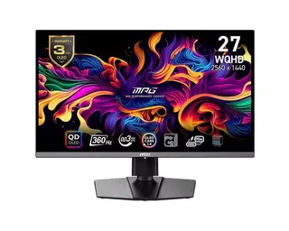 Produktfoto för 26.5" MSI MPG 271QRX QD-OLED - OLED monitor - 26.5" - HDR - 0.03 ms - Skärm