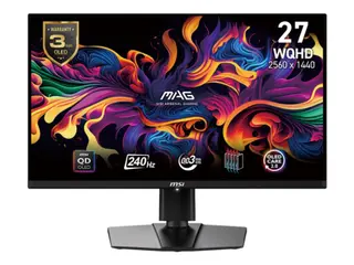 Produktfoto för 27" MSI MAG 271QPXDE QD-OLED E2 - OLED monitor - 27" - HDR
