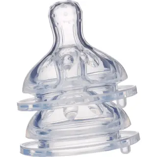 Produktfoto för 2B Baby Babblarna Flasknapp 3-6 månader Medium 2-pack
