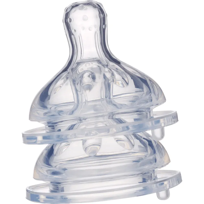 Bild 1 för 2B Baby Babblarna Flasknapp 3-6 månader Medium 2-pack