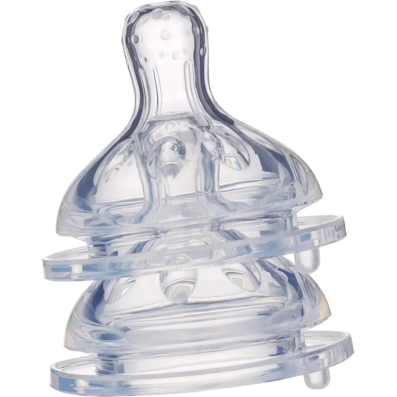 Bild 2 för 2B Baby Babblarna Flasknapp 3-6 månader Medium 2-pack
