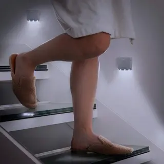Produktfoto för 2x Trådlösa LED-lampor med Rörelsesensorer