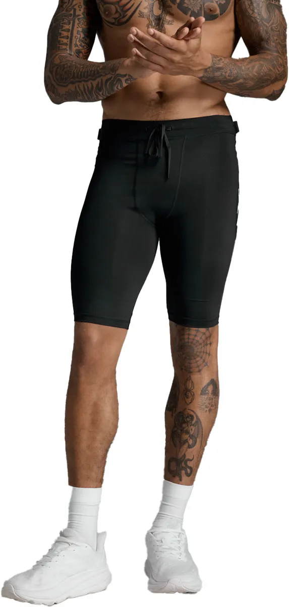 Bild 2 för 2XU Aero Mesh Compression Shorts Black/Silver Reflective