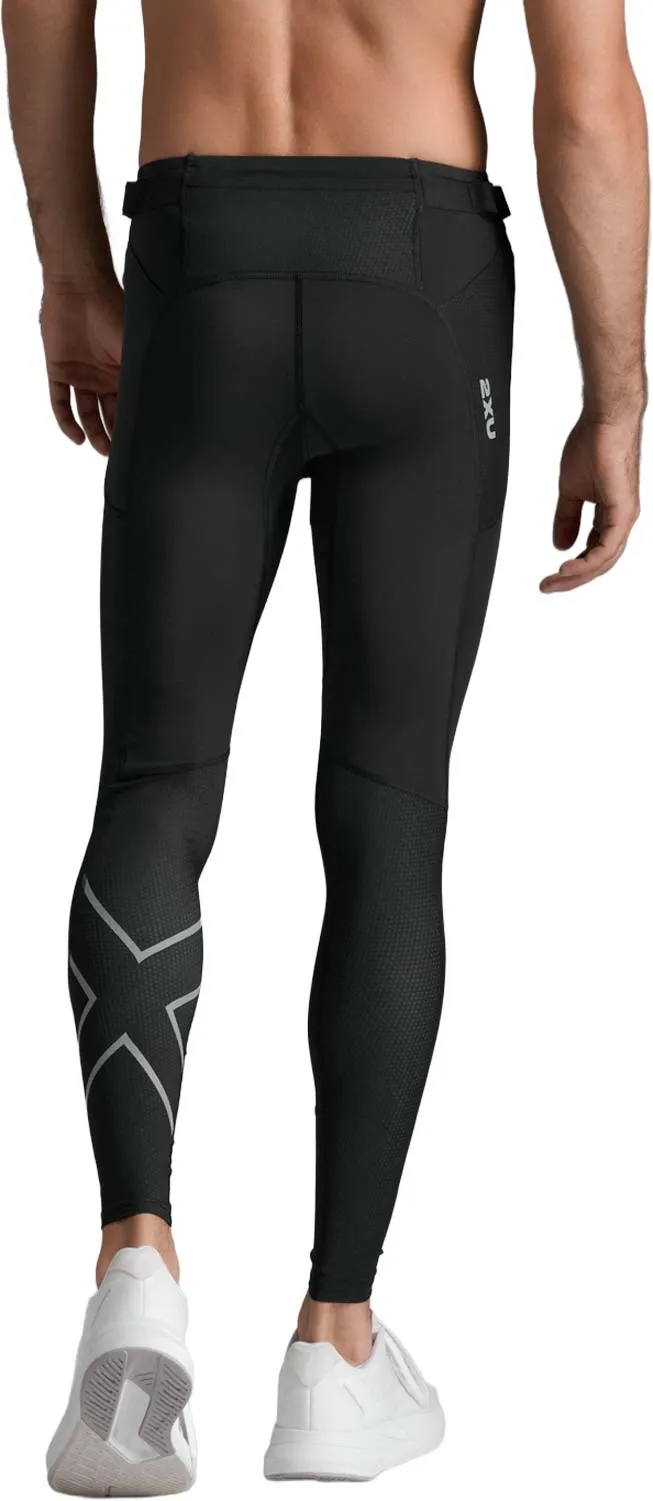 Bild 2 för 2XU Aero Mesh Compression Tights Black/Silver Reflective