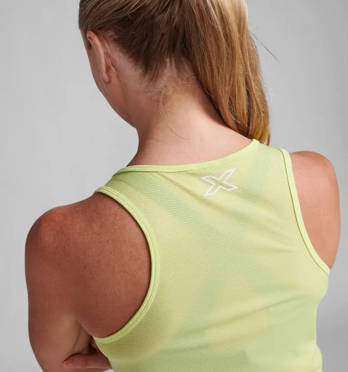 Bild 2 för 2XU Aero Singlet Limelight/White Reflective
