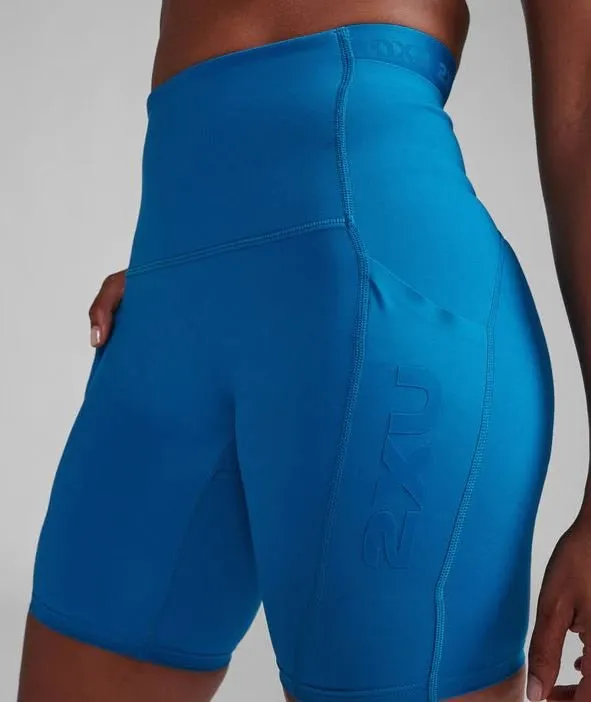 Bild 1 för 2XU Form Stash Hi-Rise Bike Short Seaport/Seaport