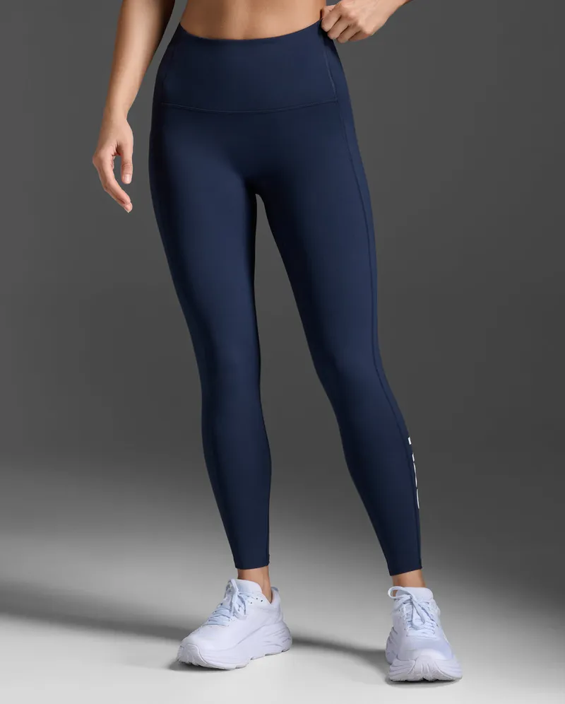 Bild 2 för 2XU Form Stash Hi-Rise Comp Tight Midnight/White
