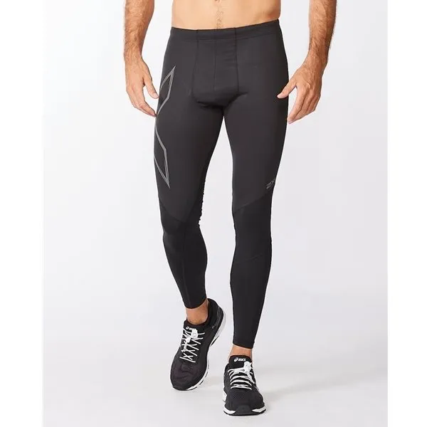 Bild 1 för 2XU Ignition Shield Comp Tights Men Black/Black Reflective