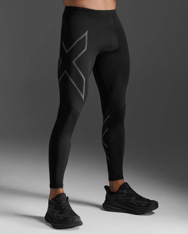 Bild 1 för 2XU Ignition Shield Comp Tights Men Black/Black Reflective