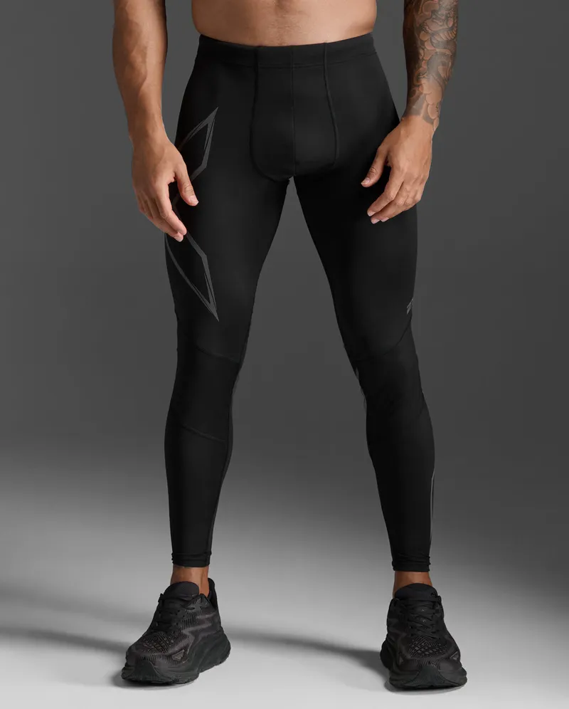 Bild 6 för 2XU Ignition Shield Comp Tights Men Black/Black Reflective
